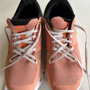 On Women's Peach Athletic Sneakers